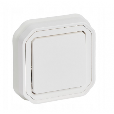 PLEXO Łącznik schodowy hermetyczny IP55 podtynkowy KOMPLET biały 069851L LEGRAND (069851L)